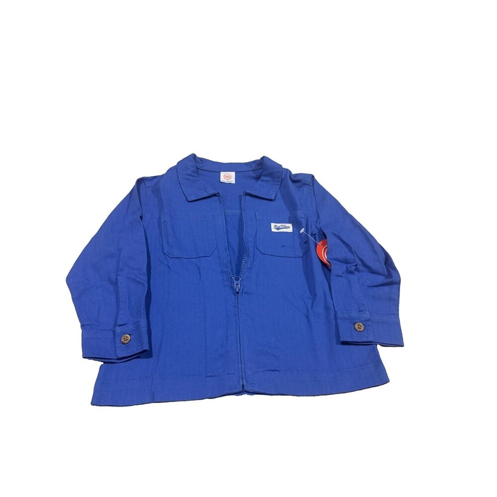Wonder Nation Little Boys Cotton Twill Chore Jacket Blue Size 5